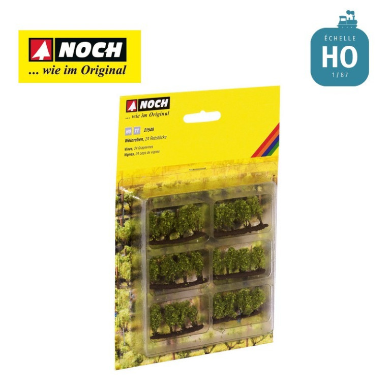 Vignes (24 pcs) HO Noch 21540 - Maketis Vignes (24 pcs) HO Noch 21540 - Maketis