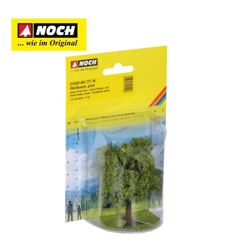 Arbre frutier Vert 7,5cm Noch 21550 - Maketis Arbre frutier Vert 7,5cm Noch 21550 - Maketis