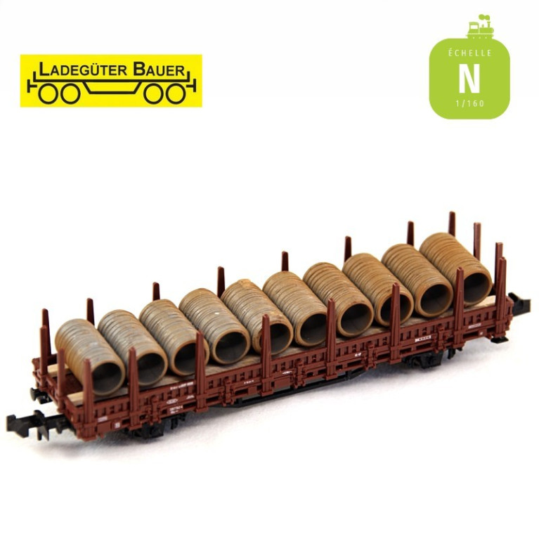 Bobines de fils d'acier rouillées N Ladegüter Bauer N1096 - Maketis