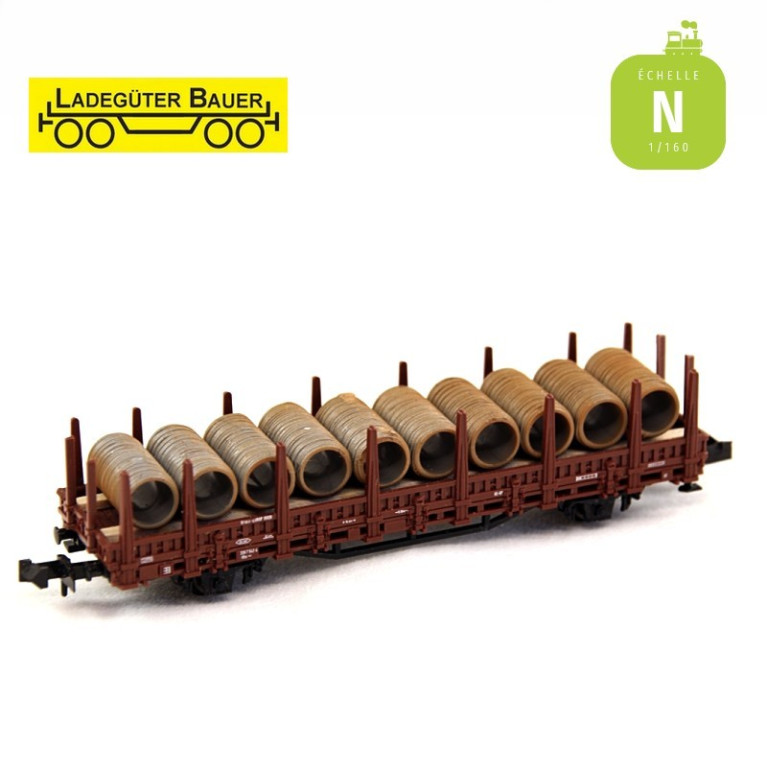 Bobines de fils d'acier rouillées N Ladegüter Bauer N1096 - Maketis