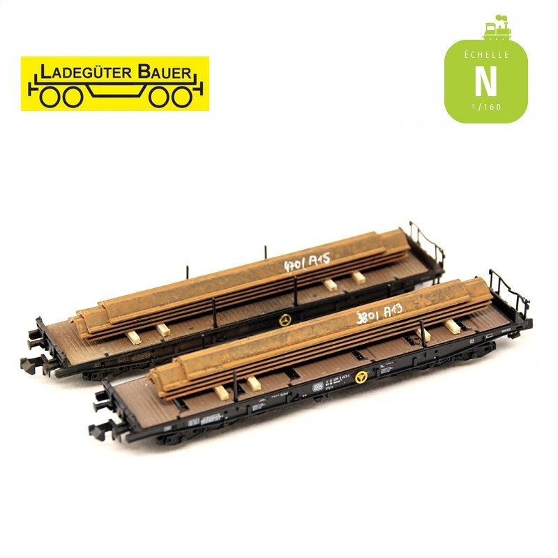 Chargement de palplanches en U (2 pcs) N Ladegüter Bauer N1098 - Maketis