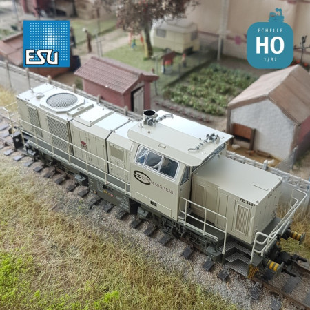 Locomotive diesel G1000 1487 ECR Ep VI Digital sonore HO ESU 31304 - Maketis