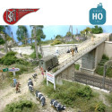 Concrete road bridge H0 PN Sud Modelisme 8701 - Maketis