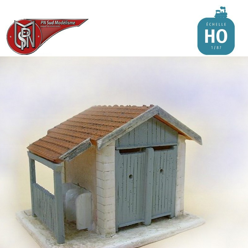 Small PLM toilet H0 PN Sud Modelisme 8710 - Maketis