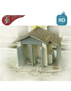 Small PLM toilet H0 PN Sud Modelisme 8710 - Maketis
