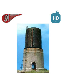 Verputzter Wasserturm 200m3 H0 PN Sud Modélisme 8713 - Maketis