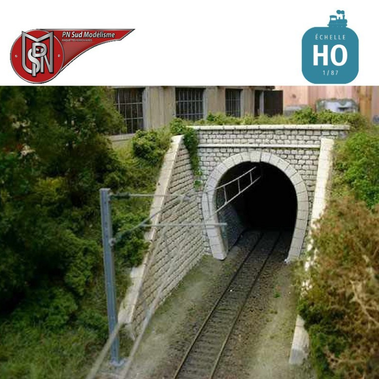 Single track Portal H0 PN Sud Modelisme 8715 - Maketis