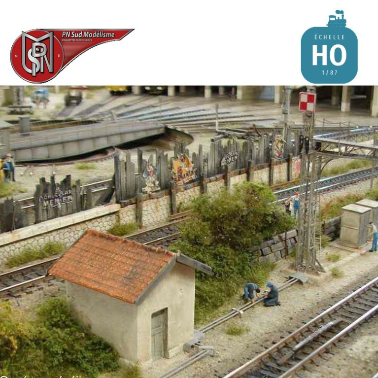 Railway hut H0 PN Sud Modelisme 8718-A - Maketis