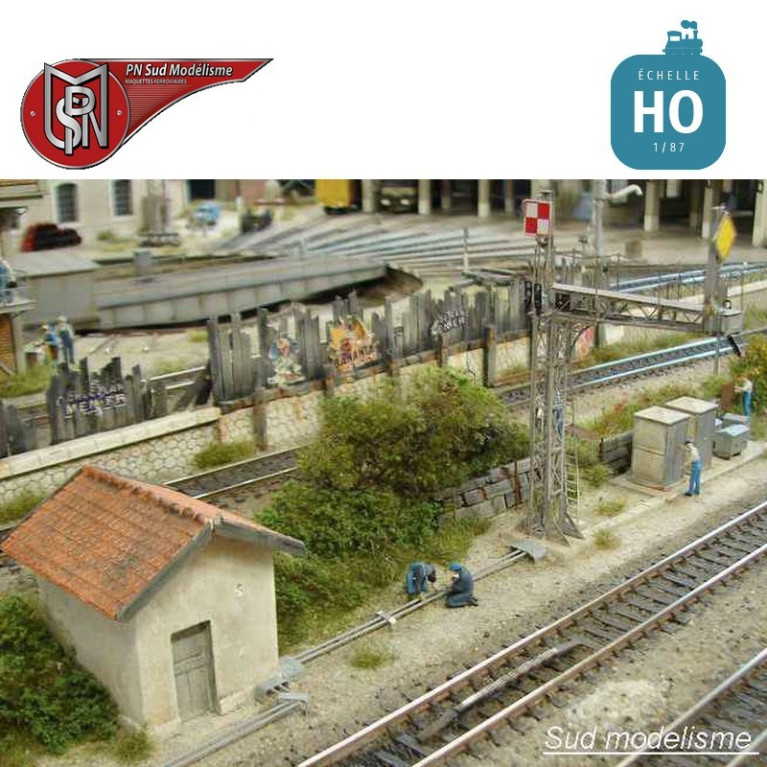 Railway hut H0 PN Sud Modelisme 8718-A - Maketis