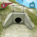 Water drainage nozzle (2 pcs) H0 PN Sud Modelisme 8734 - Maketis