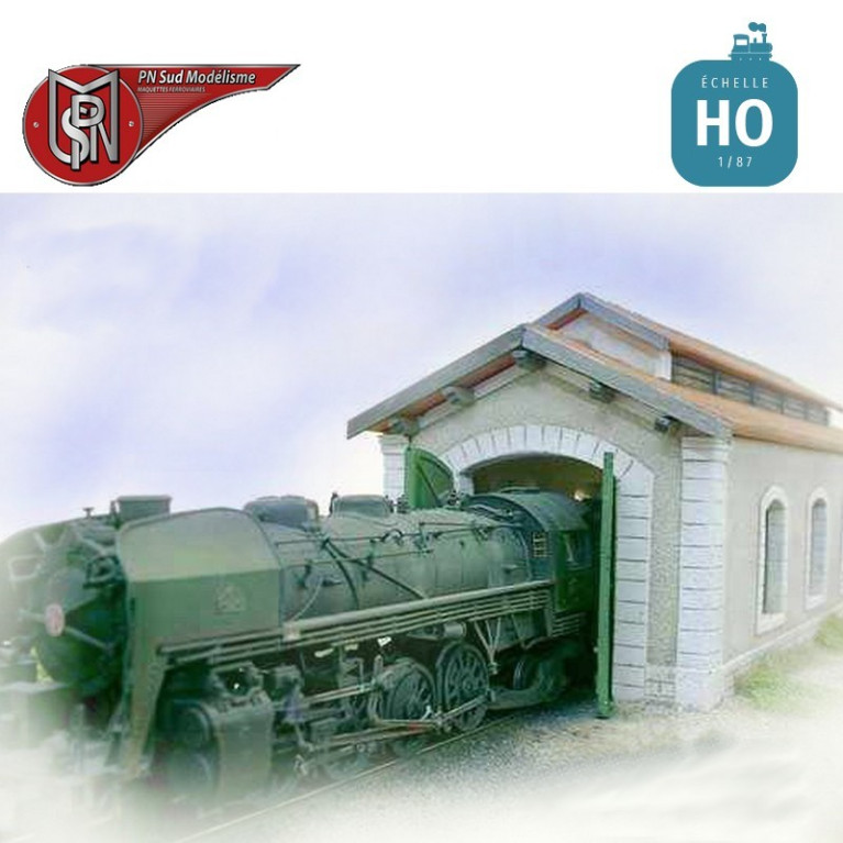 PLM Shed 1 track H0 PN Sud Modelisme 8751-B - Maketis