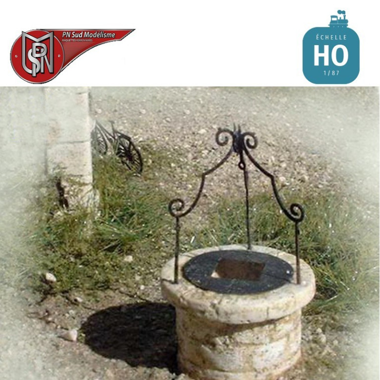 Small Well (4 pcs) H0 PN Sud Modelisme 8759 - Maketis