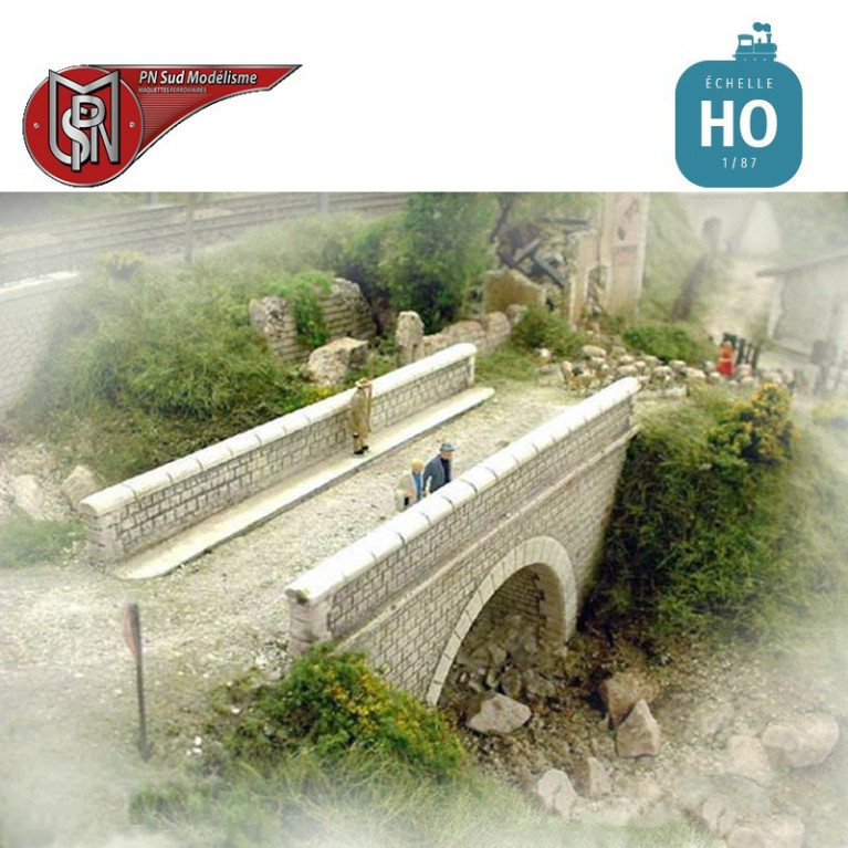 Kleine 1-spurige Brücke H0 PN Sud Modélisme 8762 - Maketis