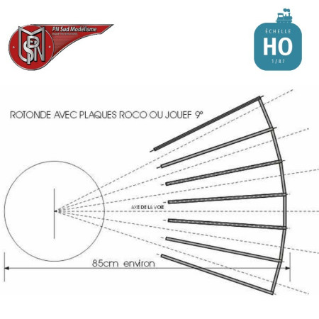 PLM type G roundhouse H0 PN Sud Modelisme 8765 - Maketis