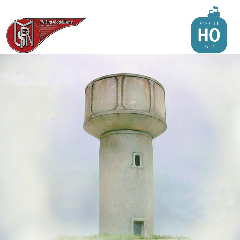 Concrete water tower H0 PN Sud Modelisme 8768 - Maketis