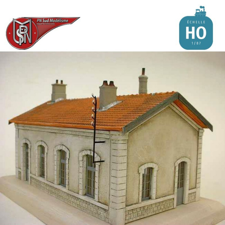 Railway station buffet H0 PN Sud Modelisme 8769 - Maketis