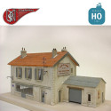 Railway station café H0 PN Sud Modelisme 8777 - Maketis