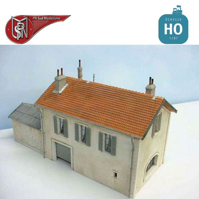 Railway station café H0 PN Sud Modelisme 8777 - Maketis