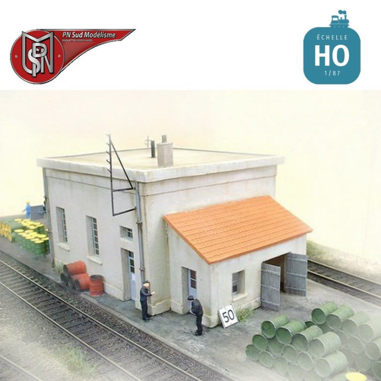 Oil mill H0 PN Sud Modelisme 8781 - Maketis