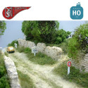 Mur de campagne HO PN Sud Modélisme 8783 - Maketis