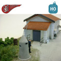 Individual station and depot shelters H0 PN Sud Modelisme 8784 - Maketis