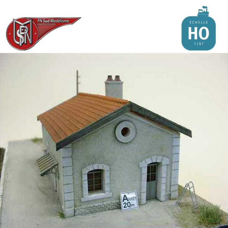 Lampstore for depot and station H0 PN Sud Modelisme 8785 - Maketis