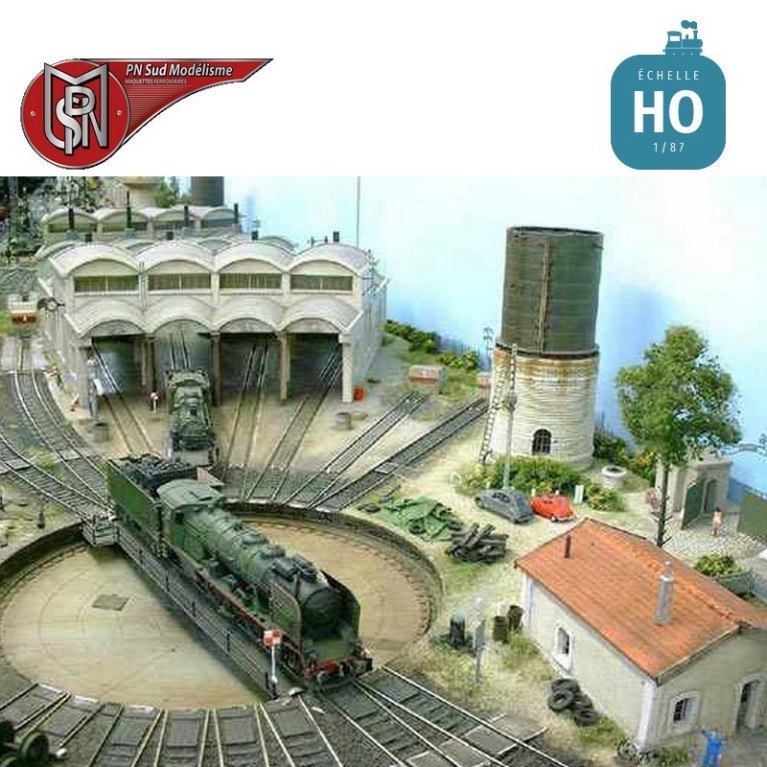 Lampstore for depot and station H0 PN Sud Modelisme 8785 - Maketis