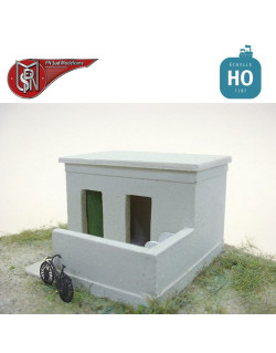 Depot toilet H0 PN Sud Modelisme 8786