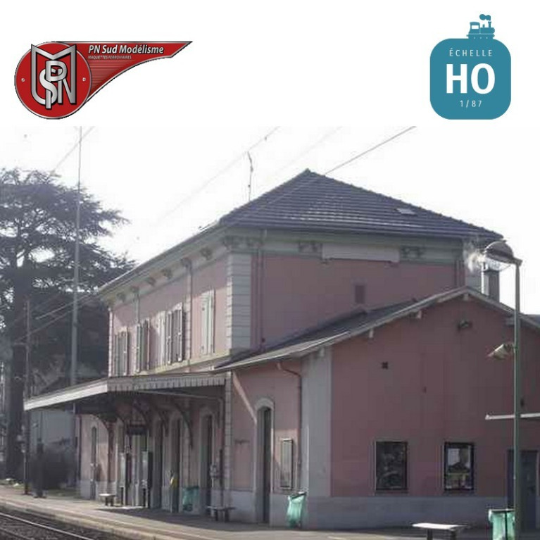 Annexe 3 portes de gare HO PN Sud Modélisme 8793 - Maketis