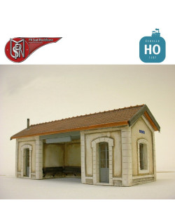 Platform shelter for light fittings H0 PN Sud Modelisme 8797