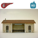 Platform shelter for light fittings H0 PN Sud Modelisme 8797 - Maketis