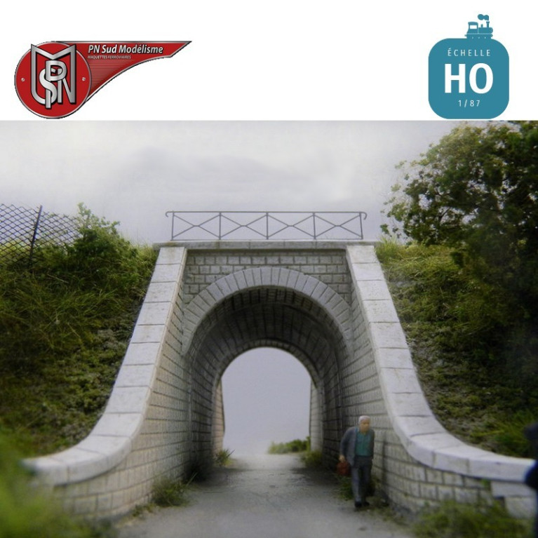 Roadway Culvert (2 pcs) H0 PN Sud Modelisme 87112 - Maketis