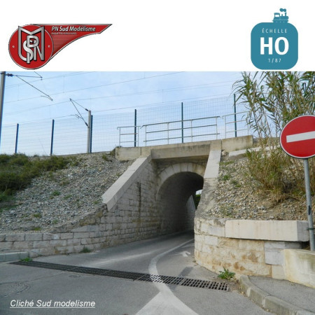 Roadway Culvert (2 pcs) H0 PN Sud Modelisme 87112 - Maketis