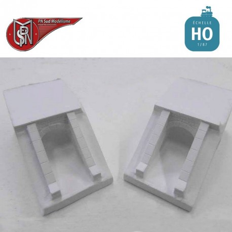 Aqueduc de talus (2 pcs) HO PN Sud Modélisme 87113 - Maketis