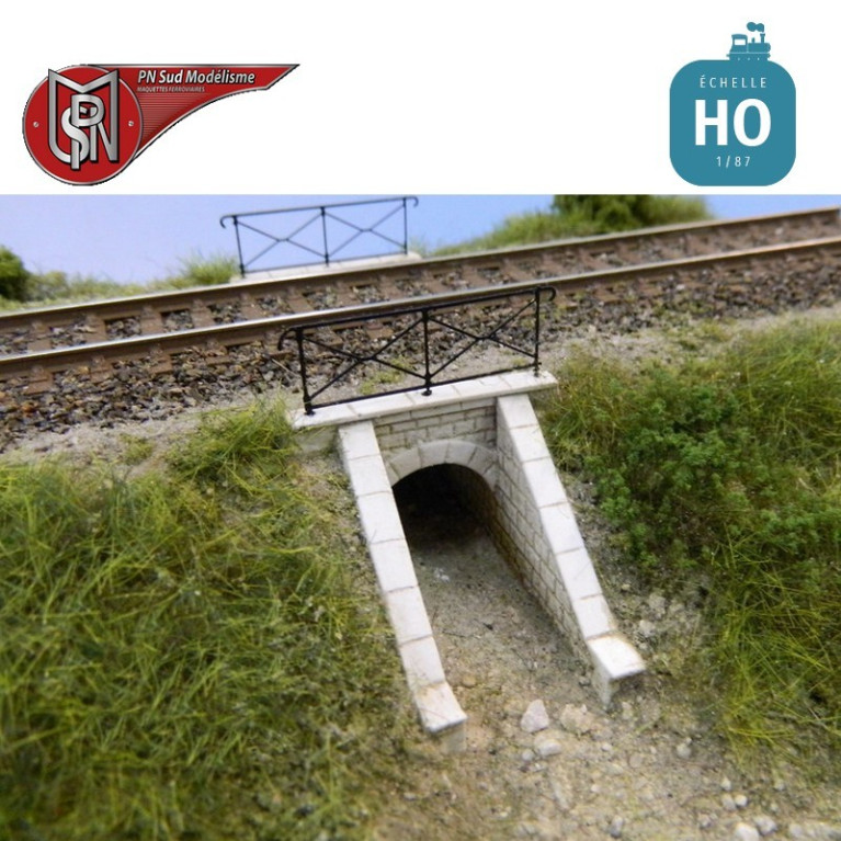 Embankment aqueduct (2 pcs) H0 PN Sud Modelisme 87113 - Maketis Embankment aqueduct (2 pcs) H0 PN Sud Modelisme 87113 - Maketis