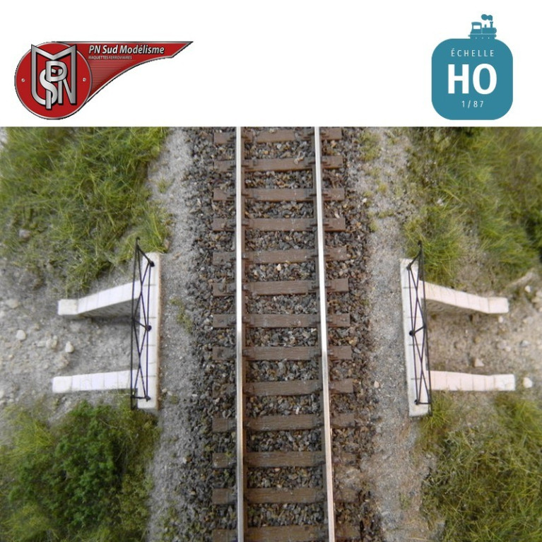 Embankment aqueduct (2 pcs) H0 PN Sud Modelisme 87113 - Maketis