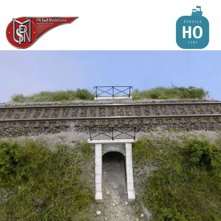 Embankment aqueduct (2 pcs) H0 PN Sud Modelisme 87113 - Maketis