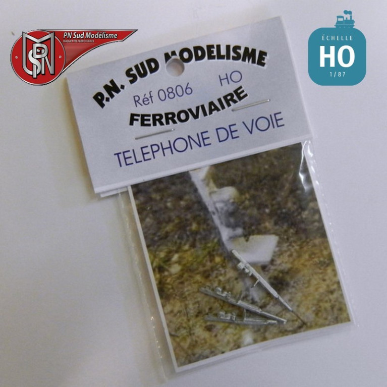 Telefone verfolgen (3 St) H0 PN Sud Modélisme 0806 - Maketis Telefone verfolgen (3 St) H0 PN Sud Modélisme 0806 - Maketis