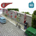 Modern road signs H0 PN Sud Modelisme 87-3 - Maketis