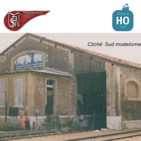 Bureau seul pour halle PLM HO PN Sud Modélisme 8789 - Maketis Bureau seul pour halle PLM HO PN Sud Modélisme 8789 - Maketis