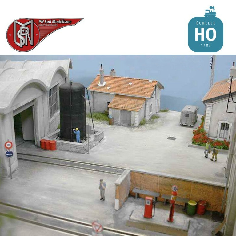 Tank für Dieselstation H0 PN Sud Modélisme 87119 - Maketis Tank für Dieselstation H0 PN Sud Modélisme 87119 - Maketis