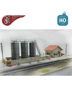 Gasöl-Lagerstation für Depot H0 PN Sud Modélisme 87120 - Maketis