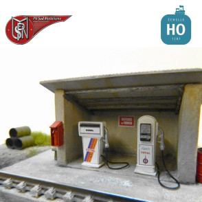 Gasoil station for depot H0 PN Sud Modelisme 87121 - Maketis