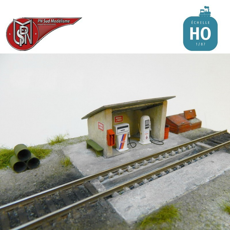Gasoil station for depot H0 PN Sud Modelisme 87121 - Maketis