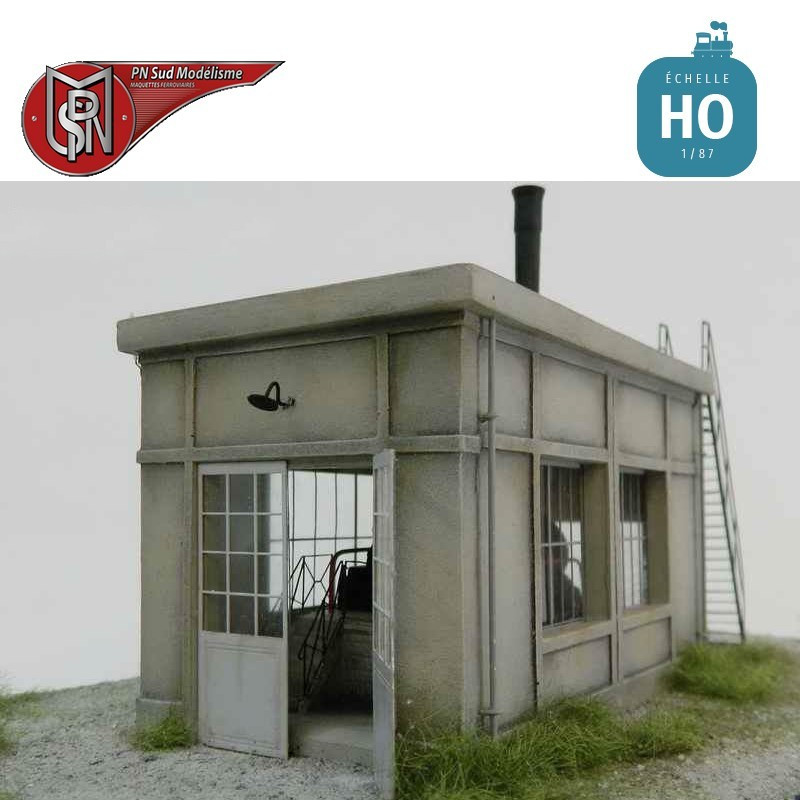 Boiler room for storage H0 PN Sud Modelisme 87133 - Maketis