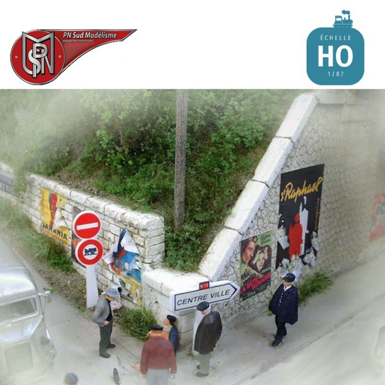 Michelin Betonpfosten (8 St) H0 PN Sud Modélisme 8779.A - Maketis Michelin Betonpfosten (8 St) H0 PN Sud Modélisme 8779.A - Maketis