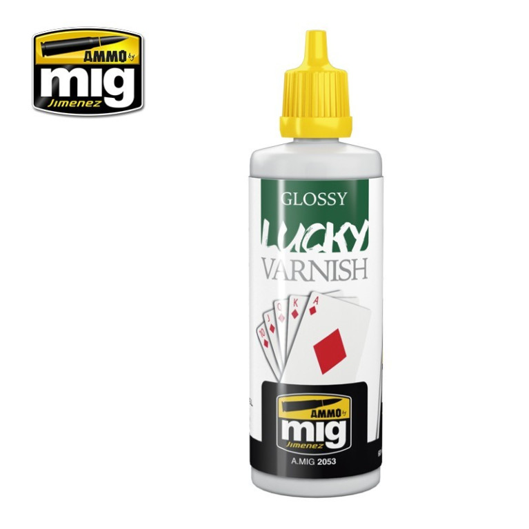 Vernis Lucky Varnish Brillant 60ml Mig AMIG2053 - Maketis Vernis Lucky Varnish Brillant 60ml Mig AMIG2053 - Maketis