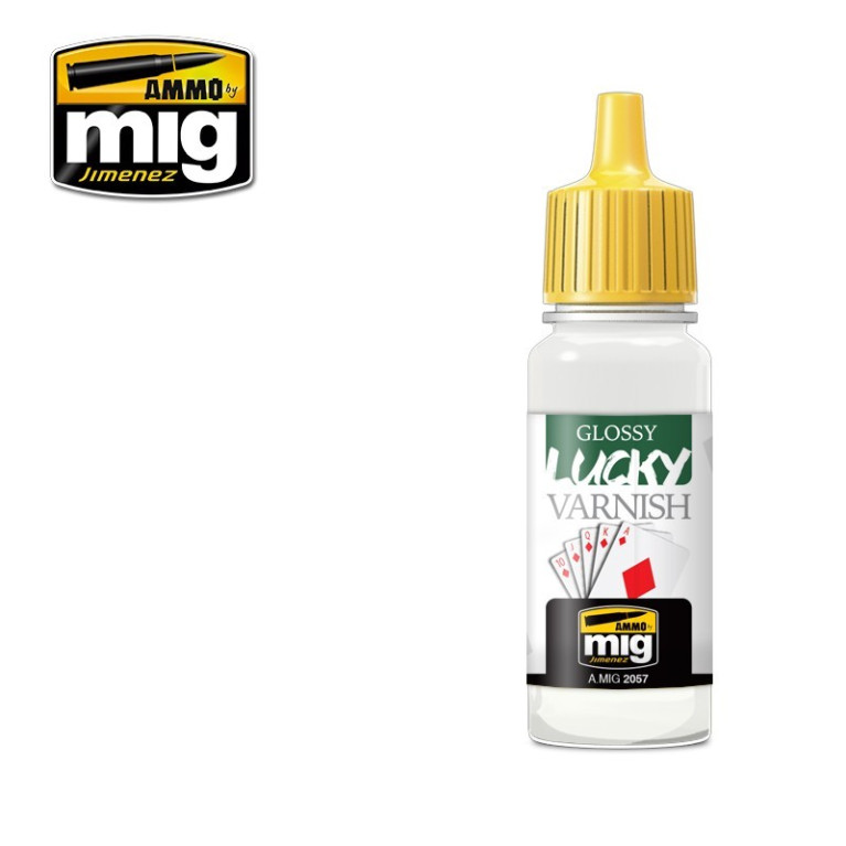 Vernis Lucky Varnish Brillant 17ml Mig AMIG2057 - Maketis Vernis Lucky Varnish Brillant 17ml Mig AMIG2057 - Maketis