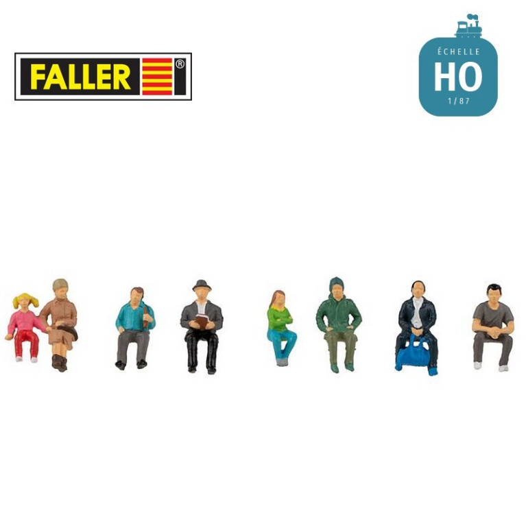Passagers HO Faller 151617 - Maketis