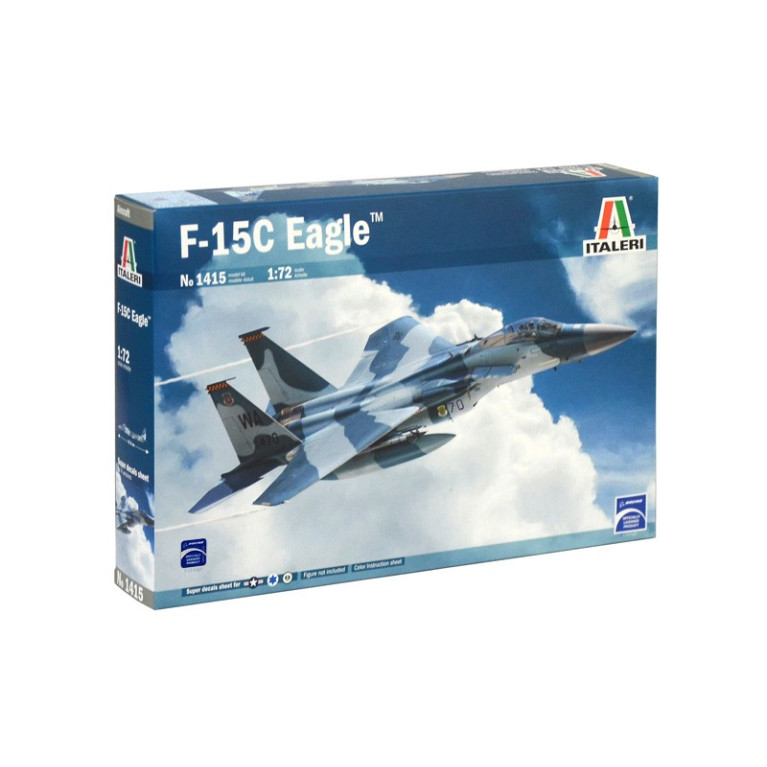 Avion F-15C Eagle 1/72 Italeri 1415 - Maketis